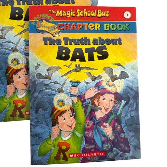 📚 The Magic School Bus – The Truth About Bats (Set of 4 Chapter Books) - Picture 2 of 6